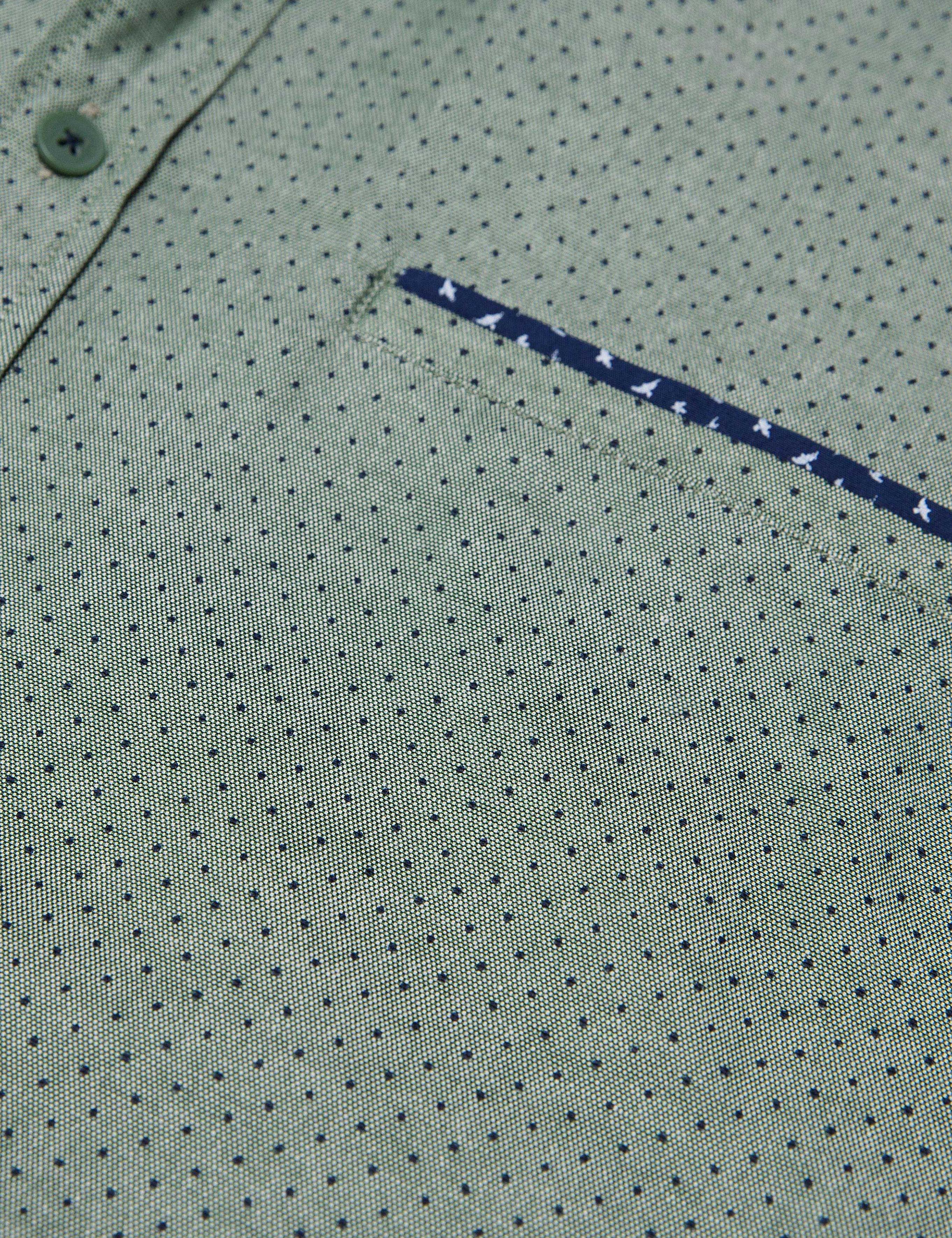 Yeşil Slim Fit Gömlek