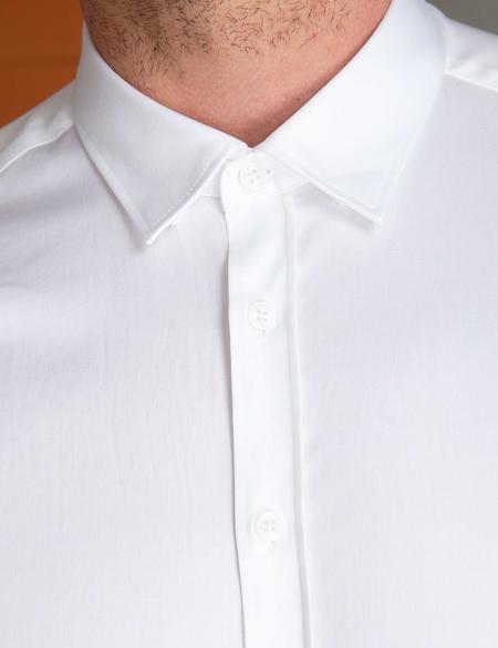 Beyaz Slim Fit Gömlek - 50199332001