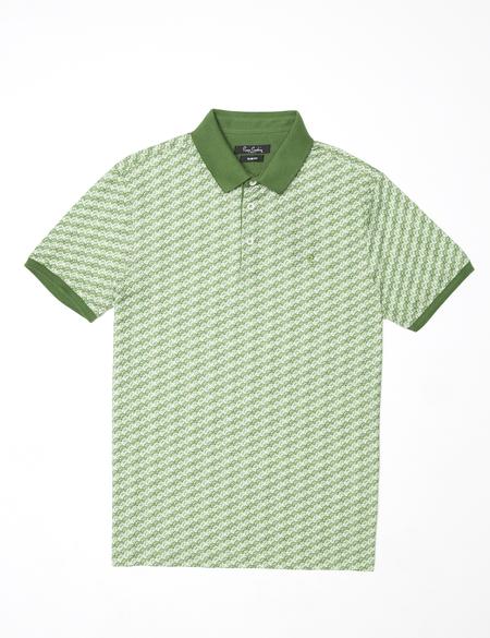 Yeşil Slim Fit T-Shirt - 50171674015