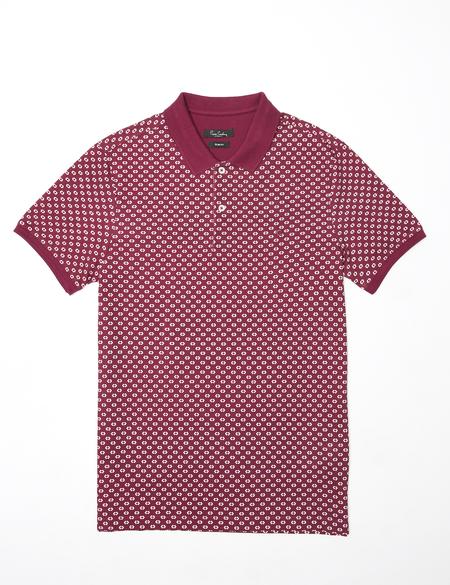 Fuşya Slim Fit Polo Yaka T-Shirt - 50171676010
