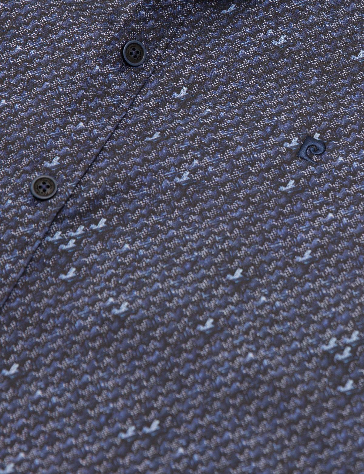 Slim Lacivert Gömlek - 50174760028