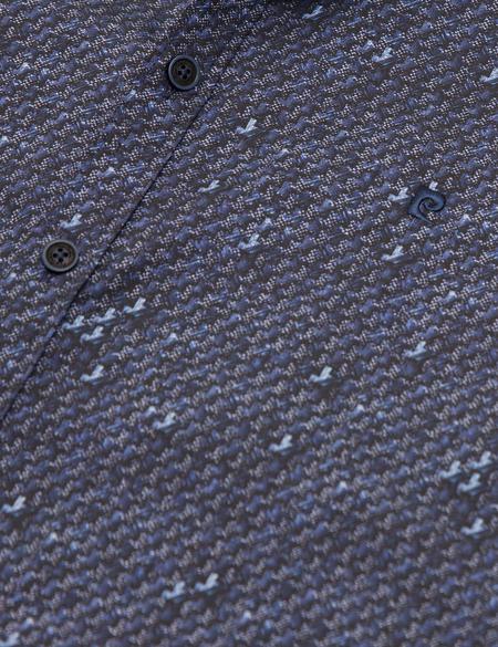 Slim Lacivert Gömlek - 50174760028