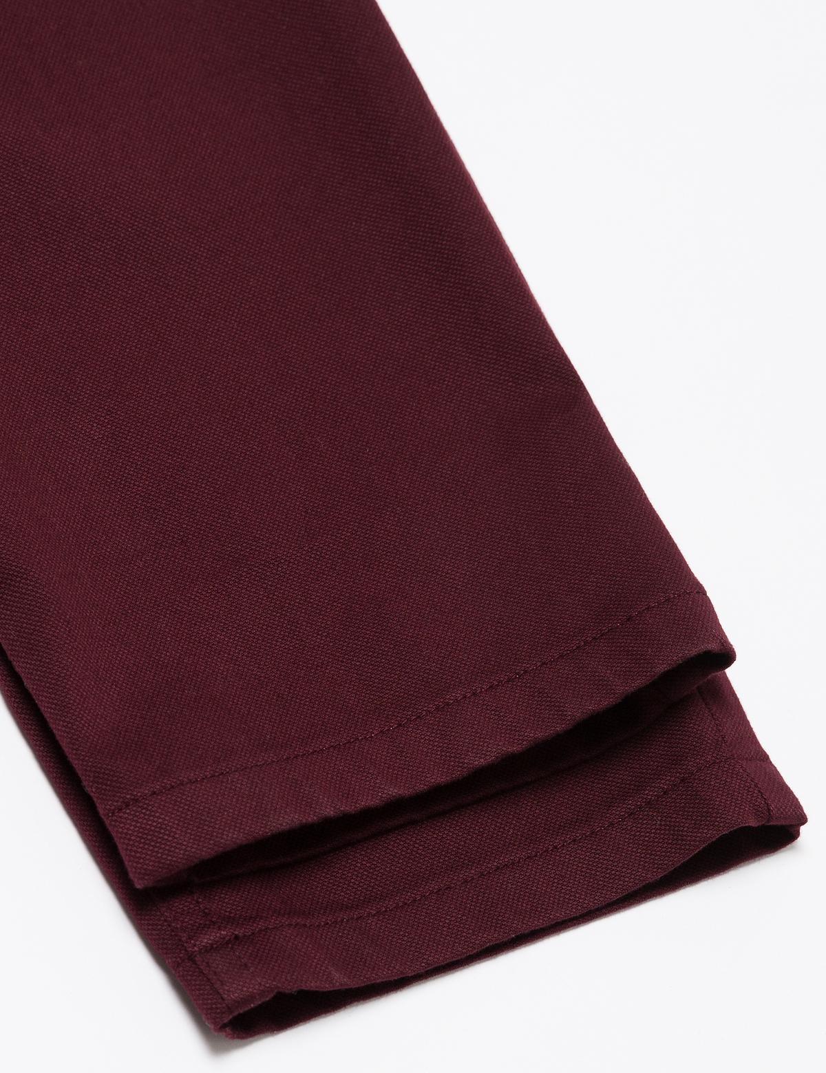 Bordo Slim Fit Chino Pantolon - 50175152042