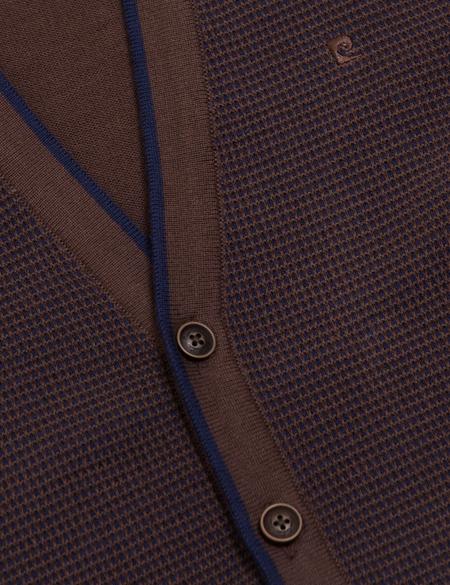 Kahverengi Triko Hırka - 50175328001