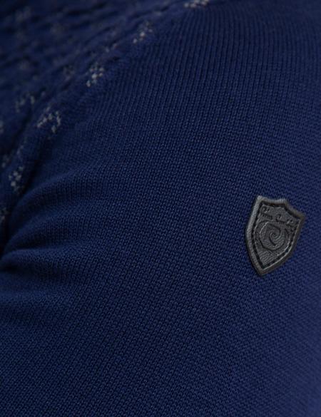 Lacivert Triko Kazak - 50175347044