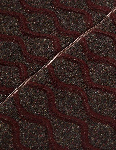 Bordo Triko Hırka - 50176275005