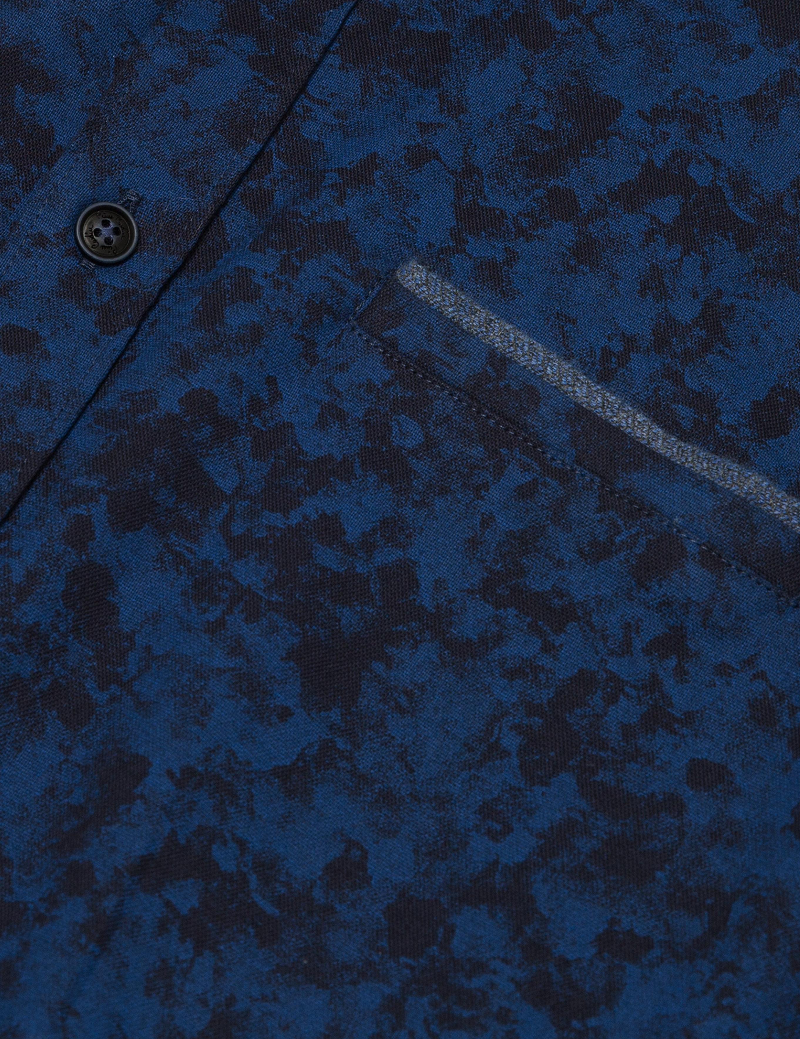 Lacivert Slim Fit Gömlek