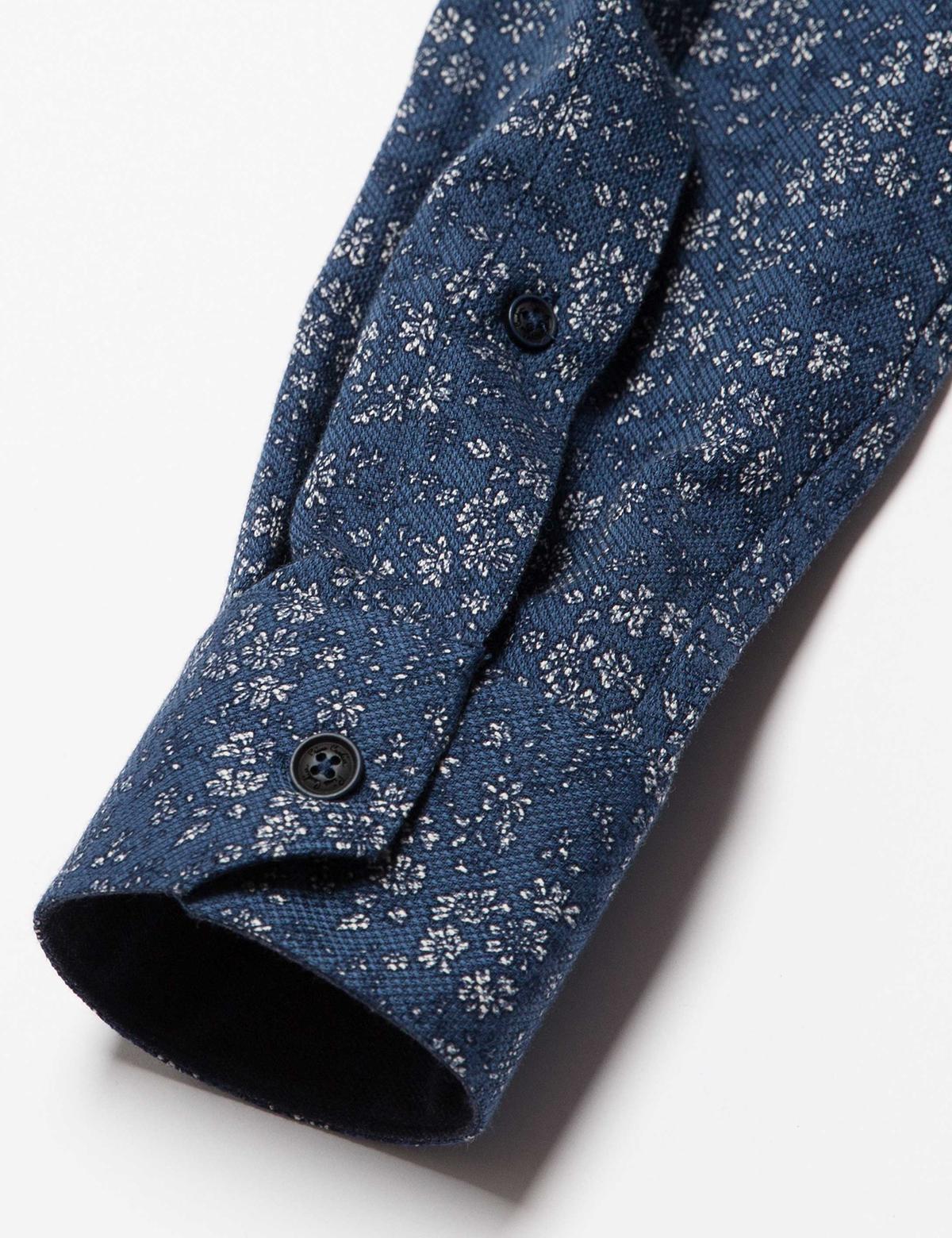 Slim Mavi Gömlek - 50179006019