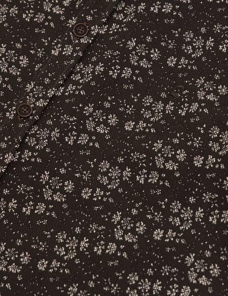 Slim Kahverengi Gömlek - 50179006035