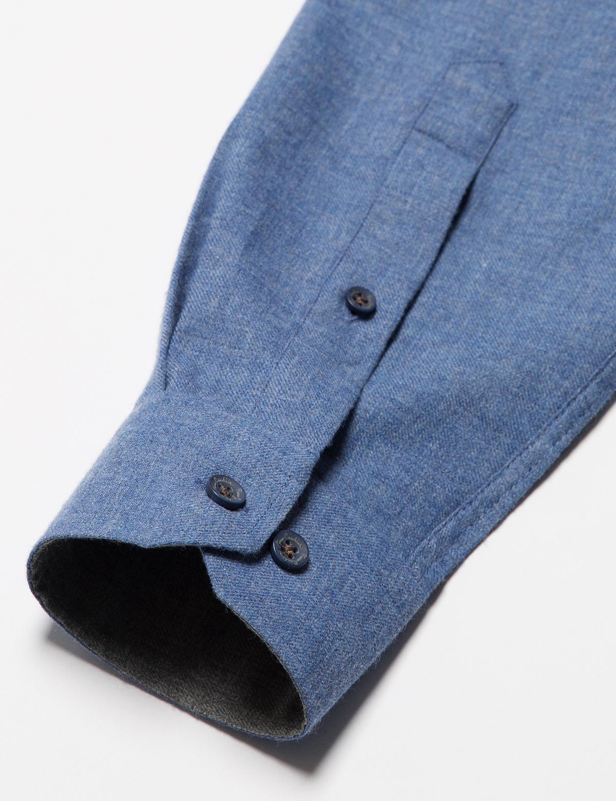 Regular Mavi Gömlek - 50179046061