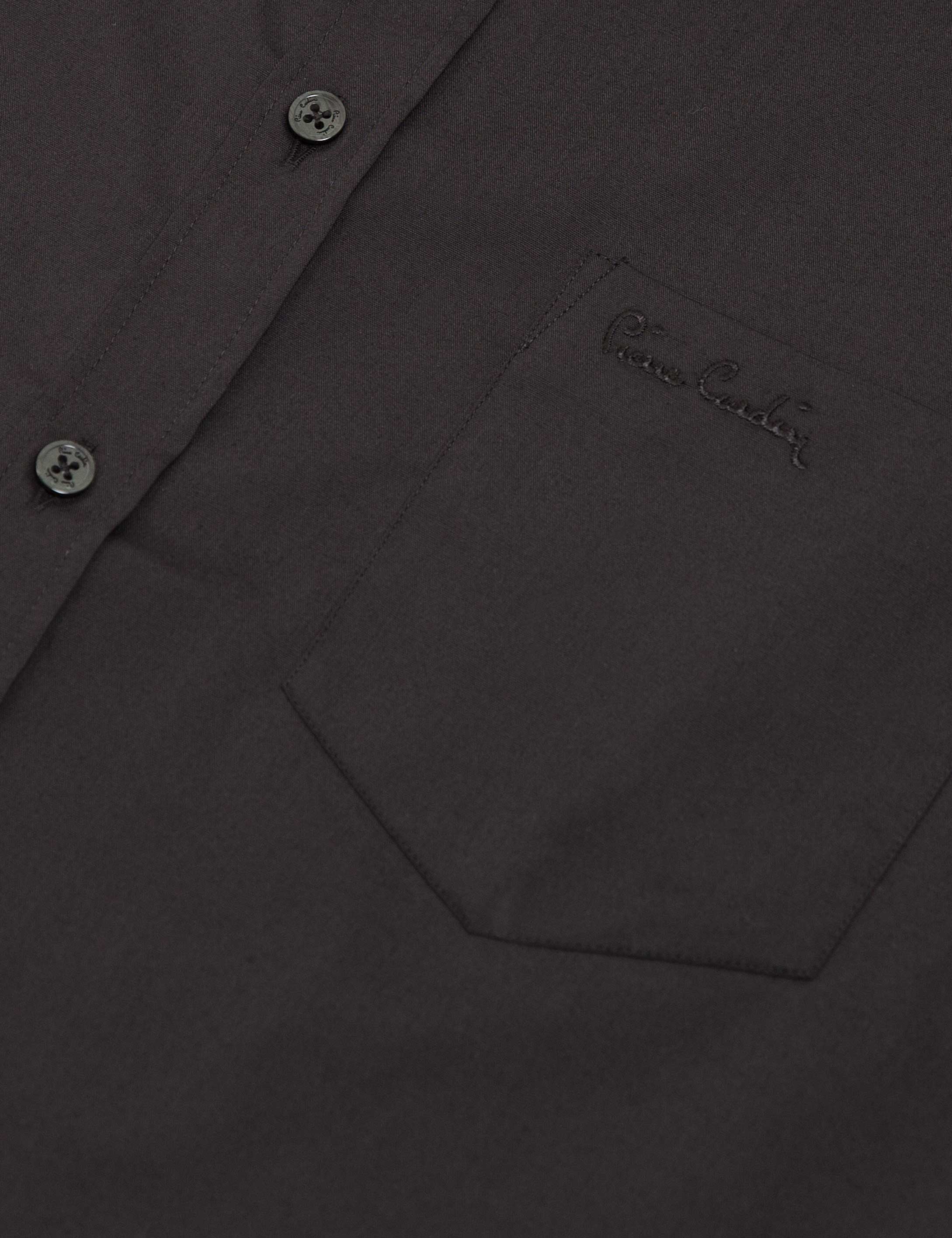 Regular Siyah Gömlek - 50179076025