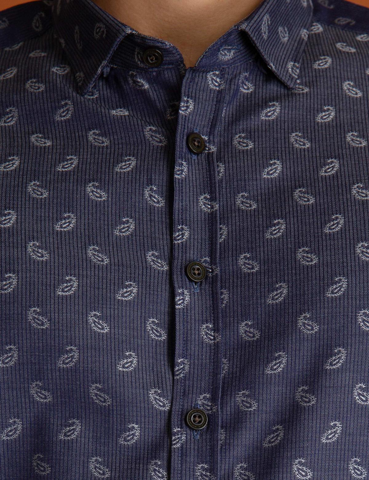 İndigo Slim Fit Gömlek - 50193492001