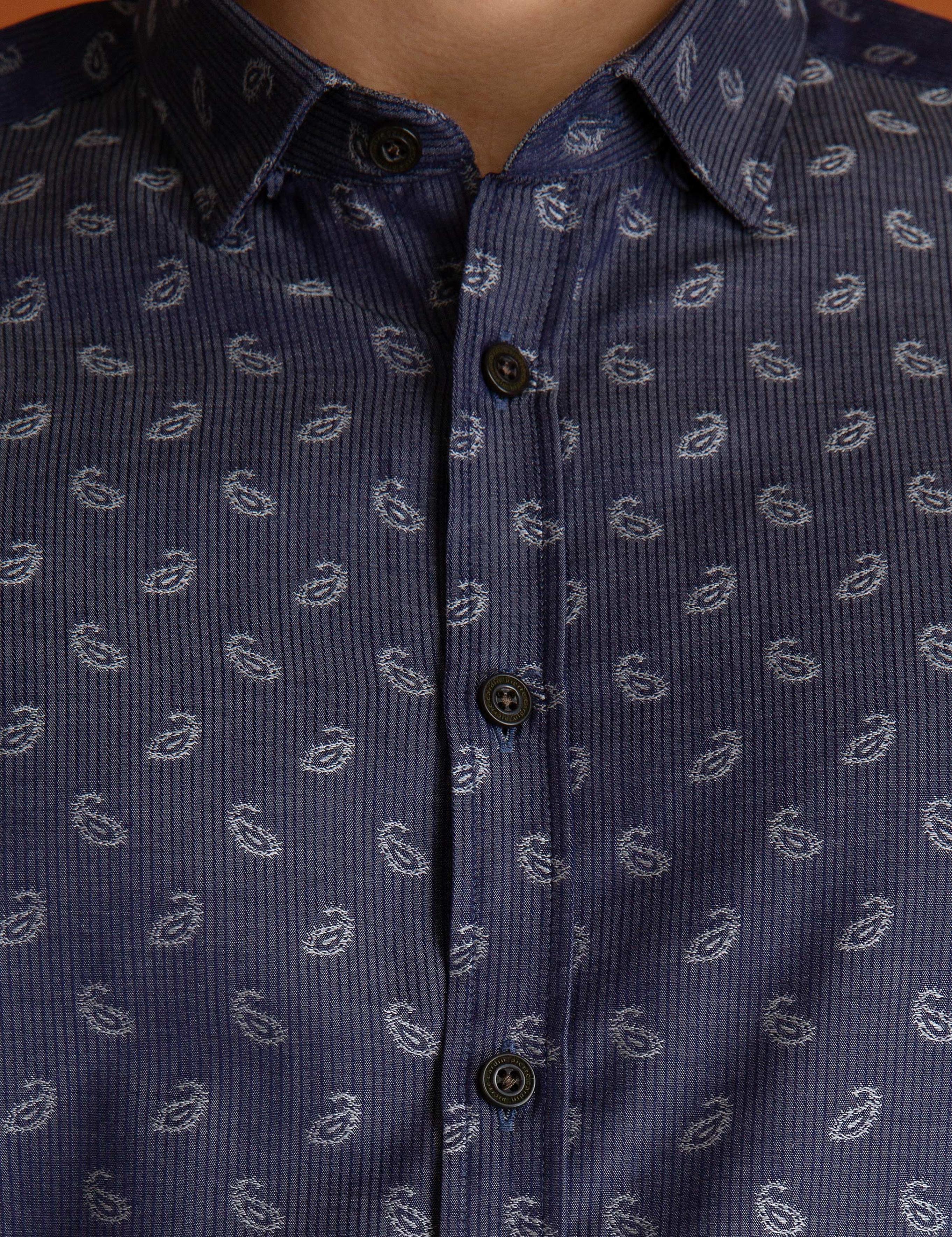 İndigo Slim Fit Gömlek