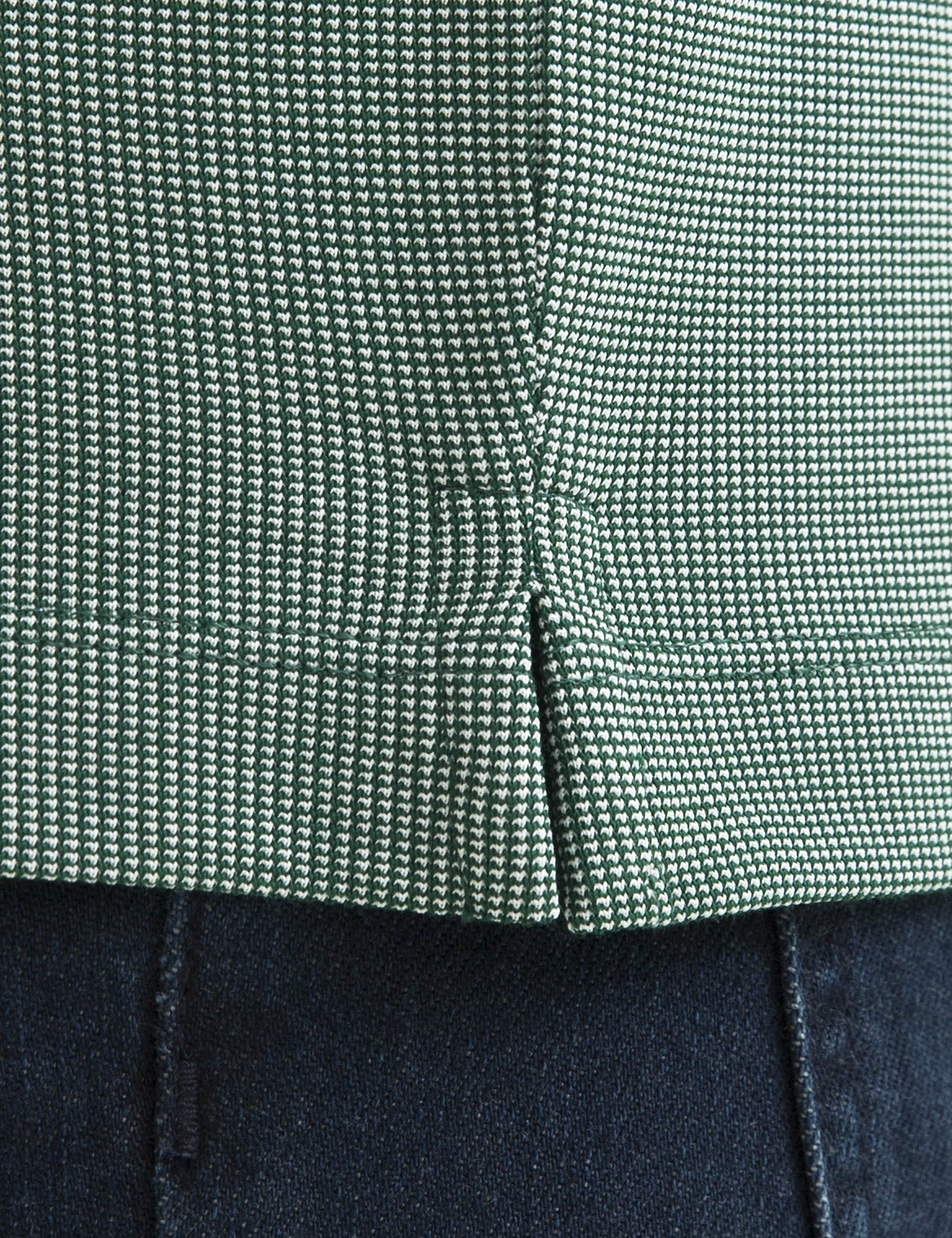 Koyu Yeşil Slim Fit Tişört - Image 5