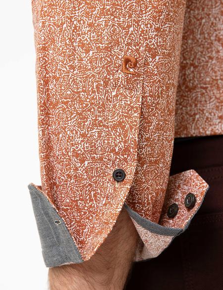 Açık Kahverengi Slim Fit Gömlek - 50193889001