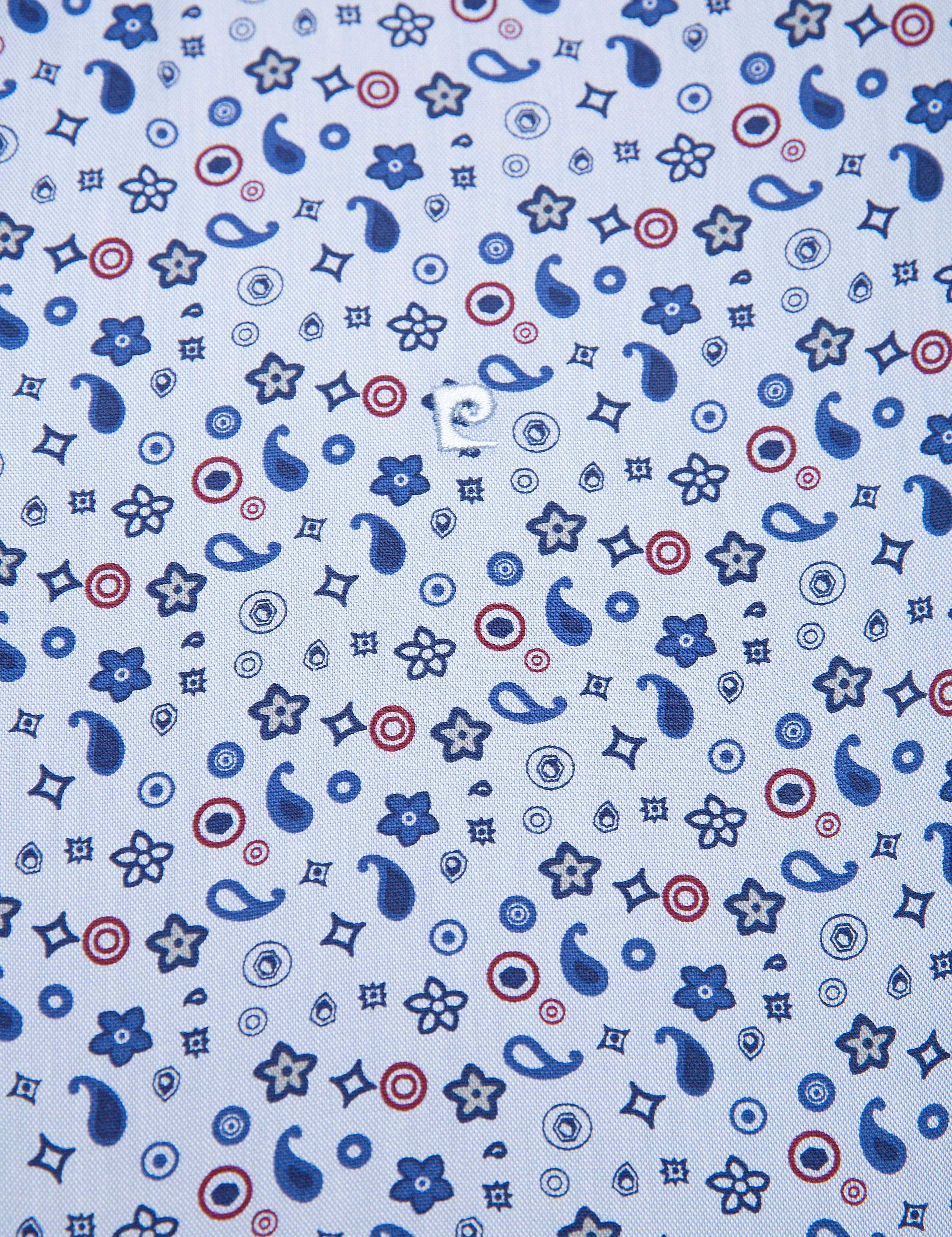 Mavi Slim Fit Gömlek