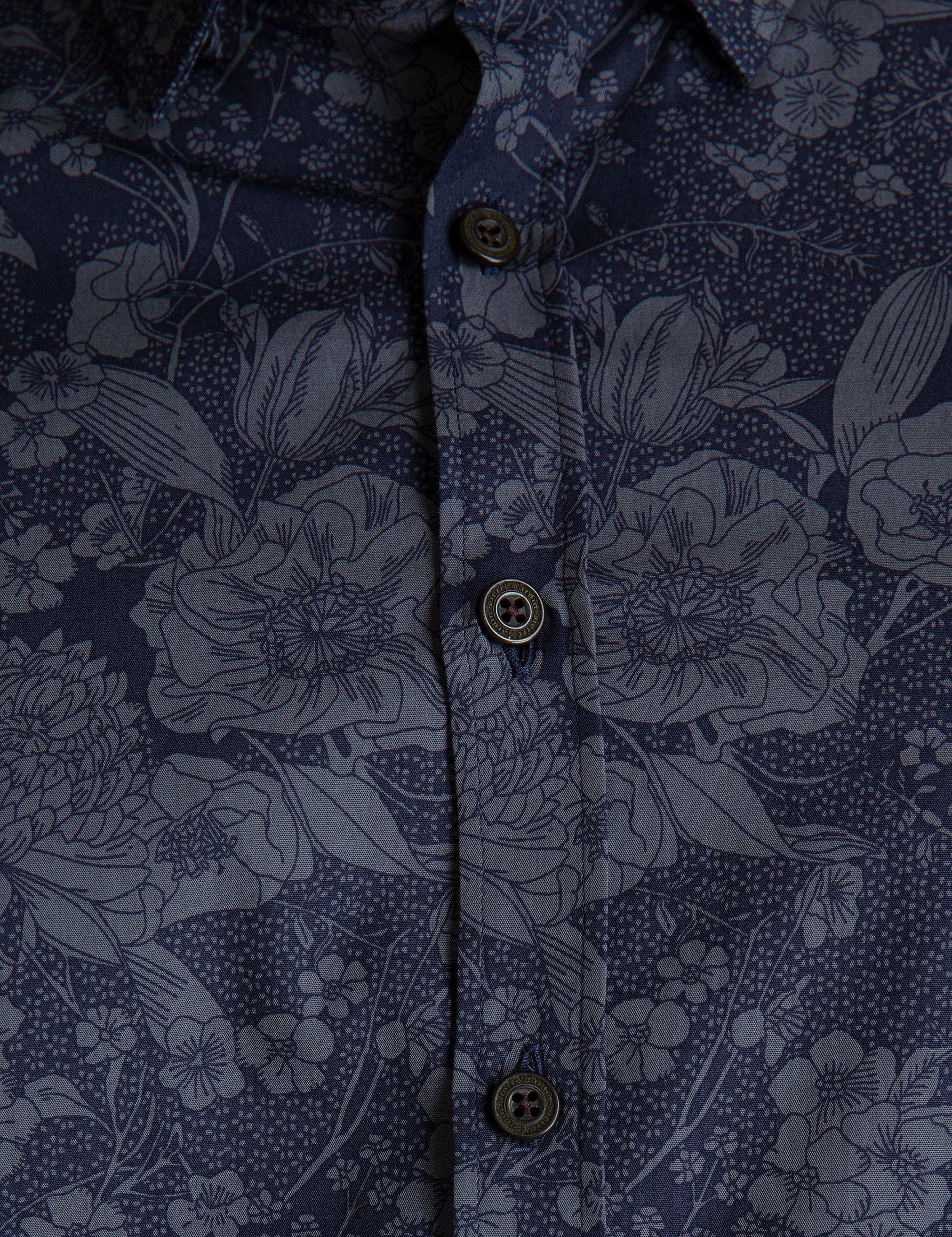 Lacivert Slim Fit Gömlek - Image 5