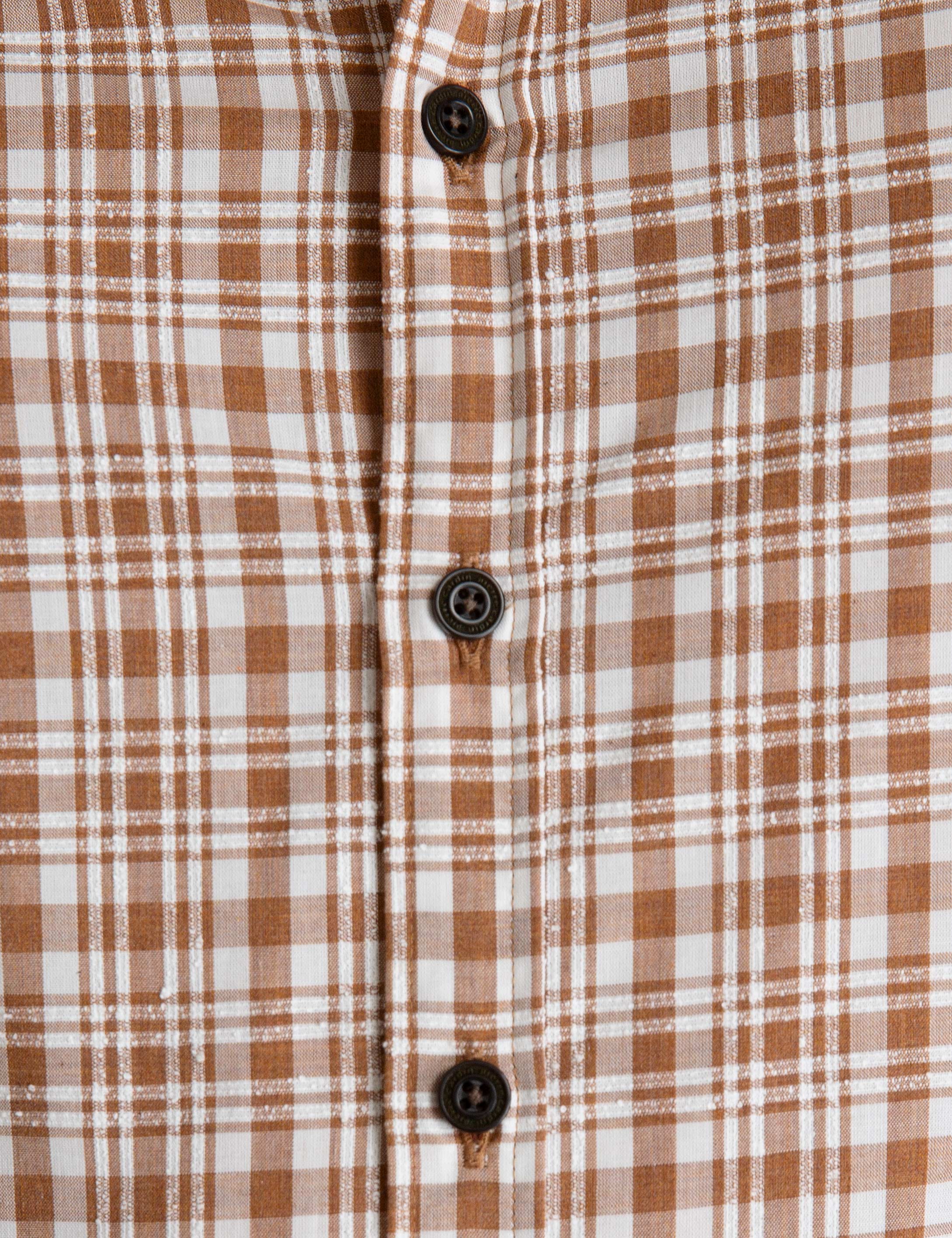 Kiremit Slim Fit Gömlek - Image 5