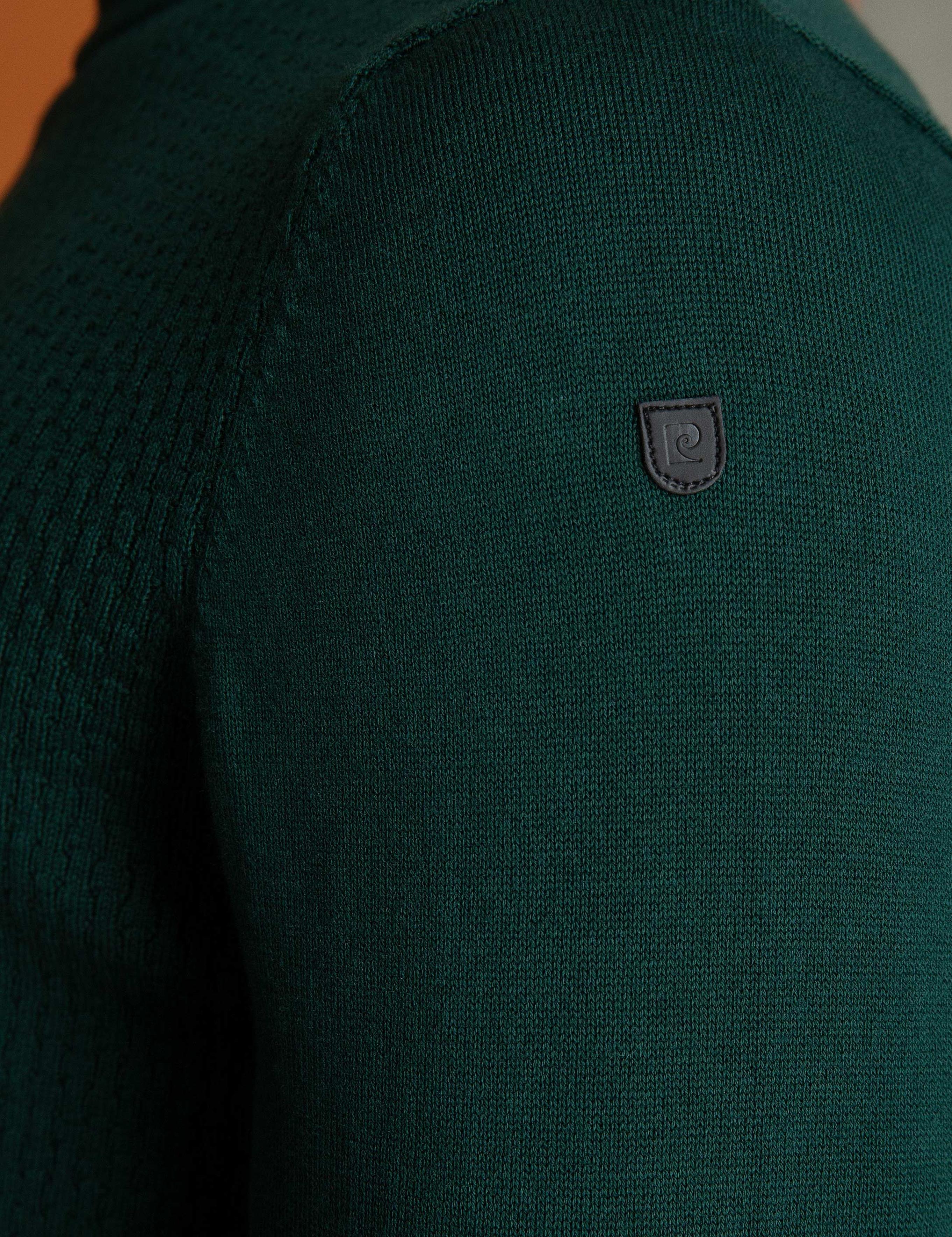 Yeşil Slim Fit Kazak