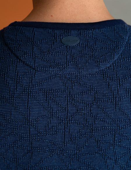 Lacivert Slim Fit Triko Kazak - 50194113031