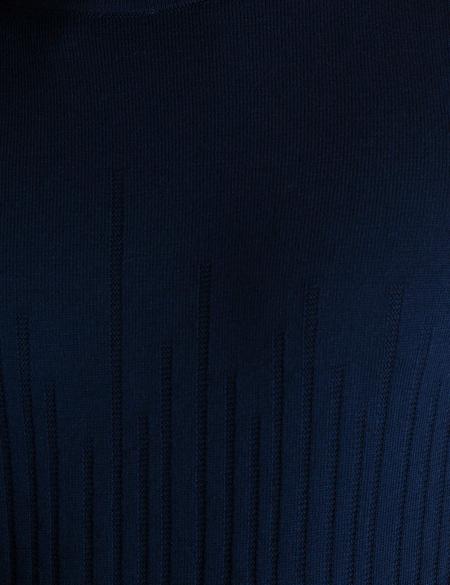 Lacivert Slim Fit Triko Kazak - 50194114031