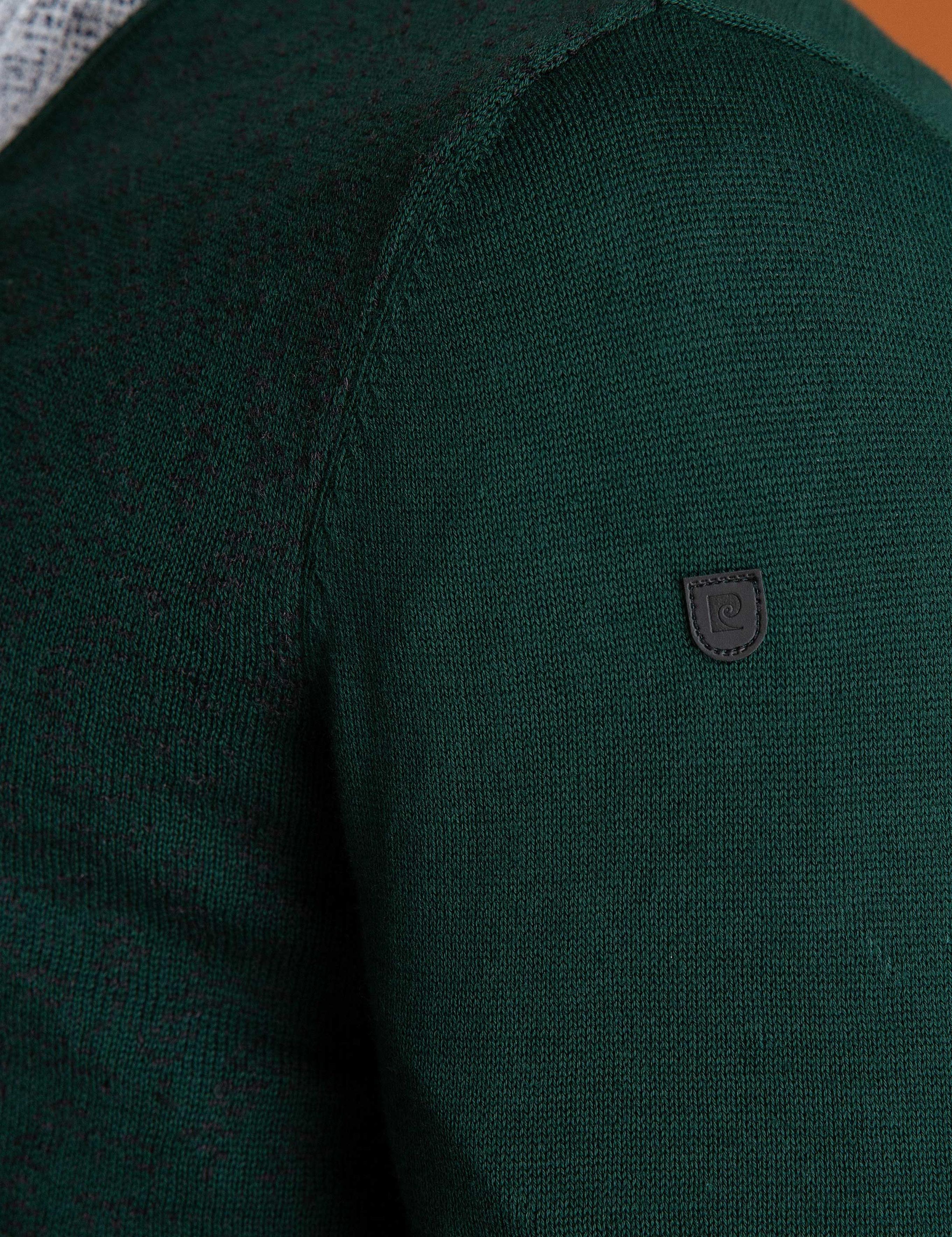 Yeşil Slim Fit Kazak