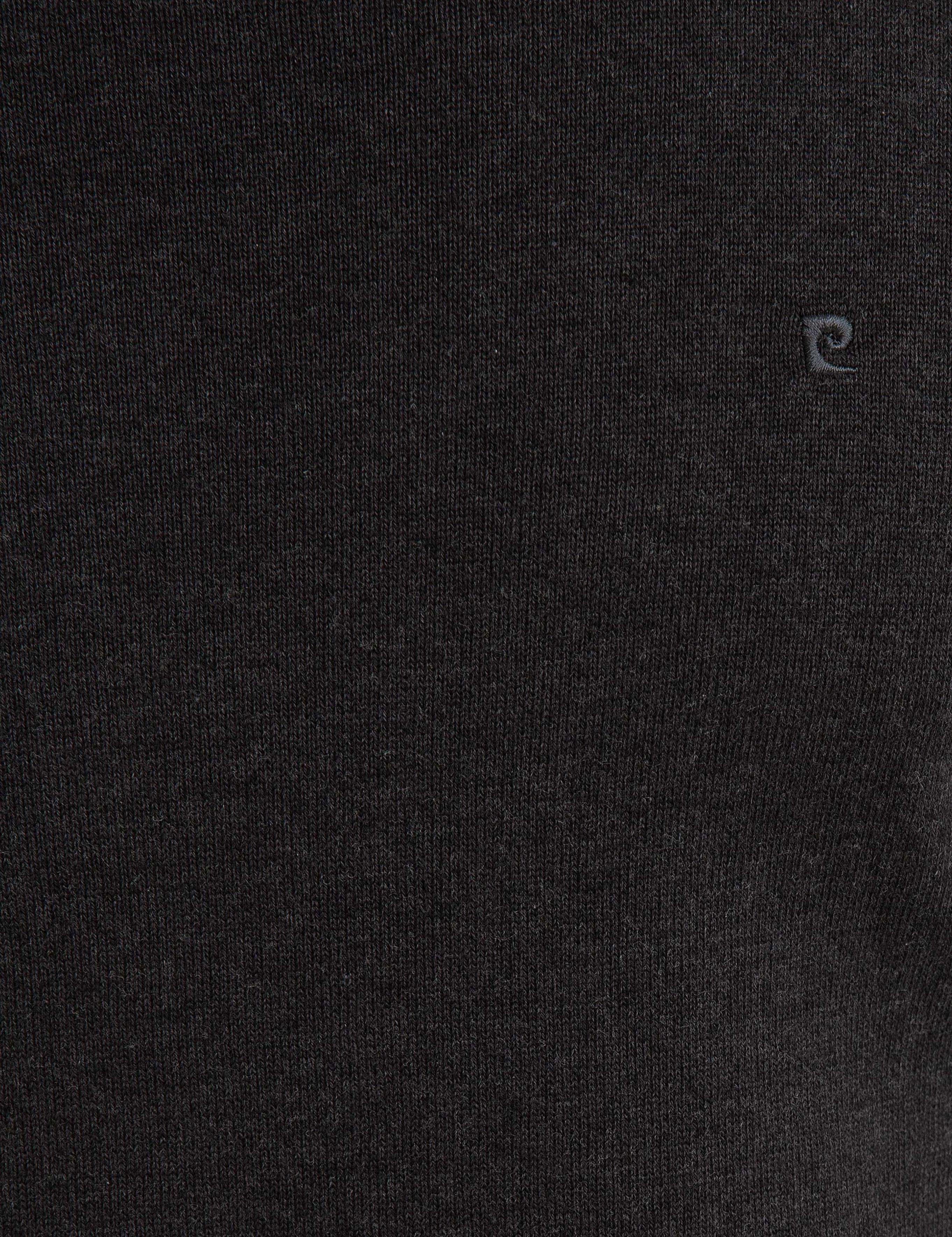 Antrasit Melanj Slim Fit Basic Kazak