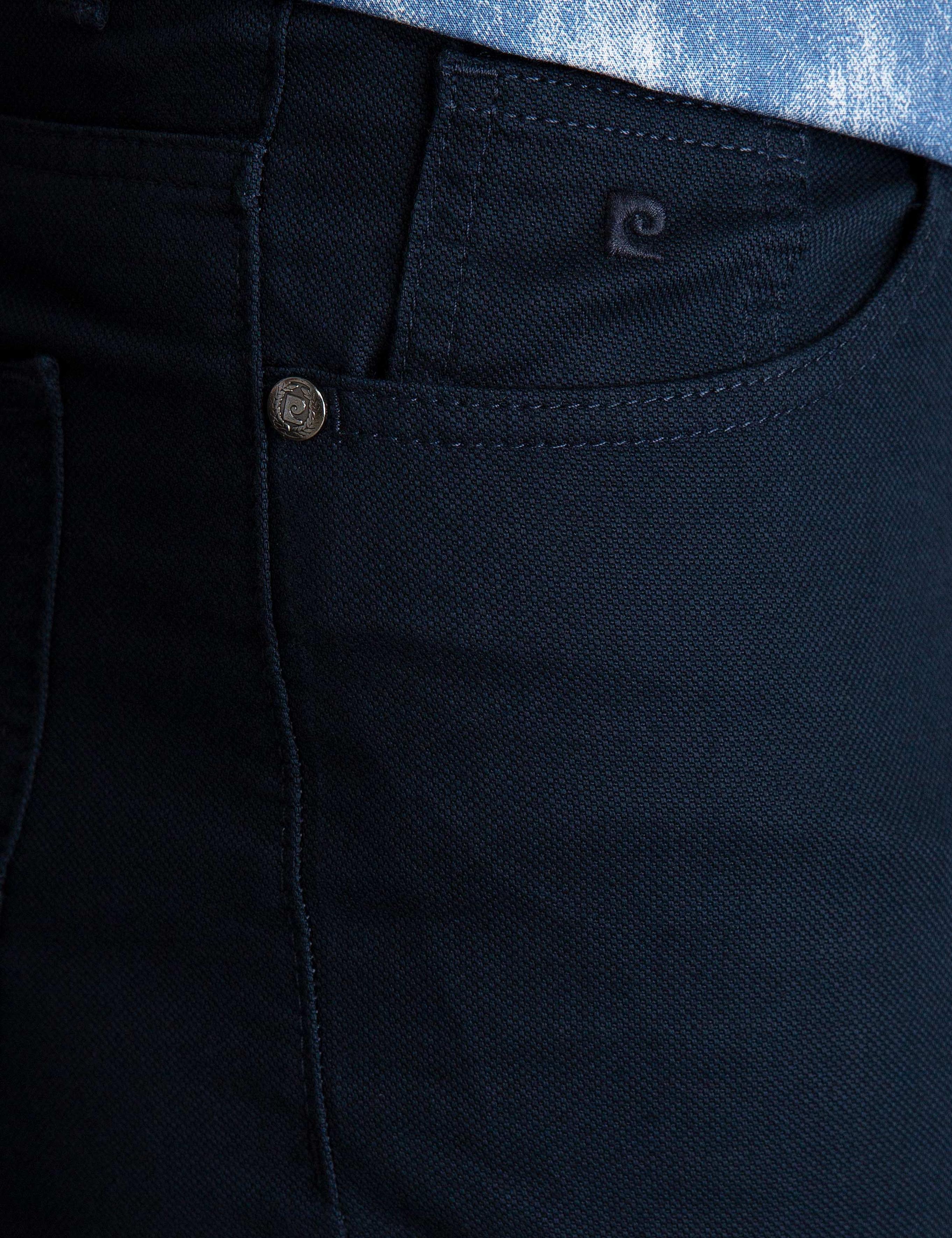 Lacivert Slim Fit Chino Pantolon