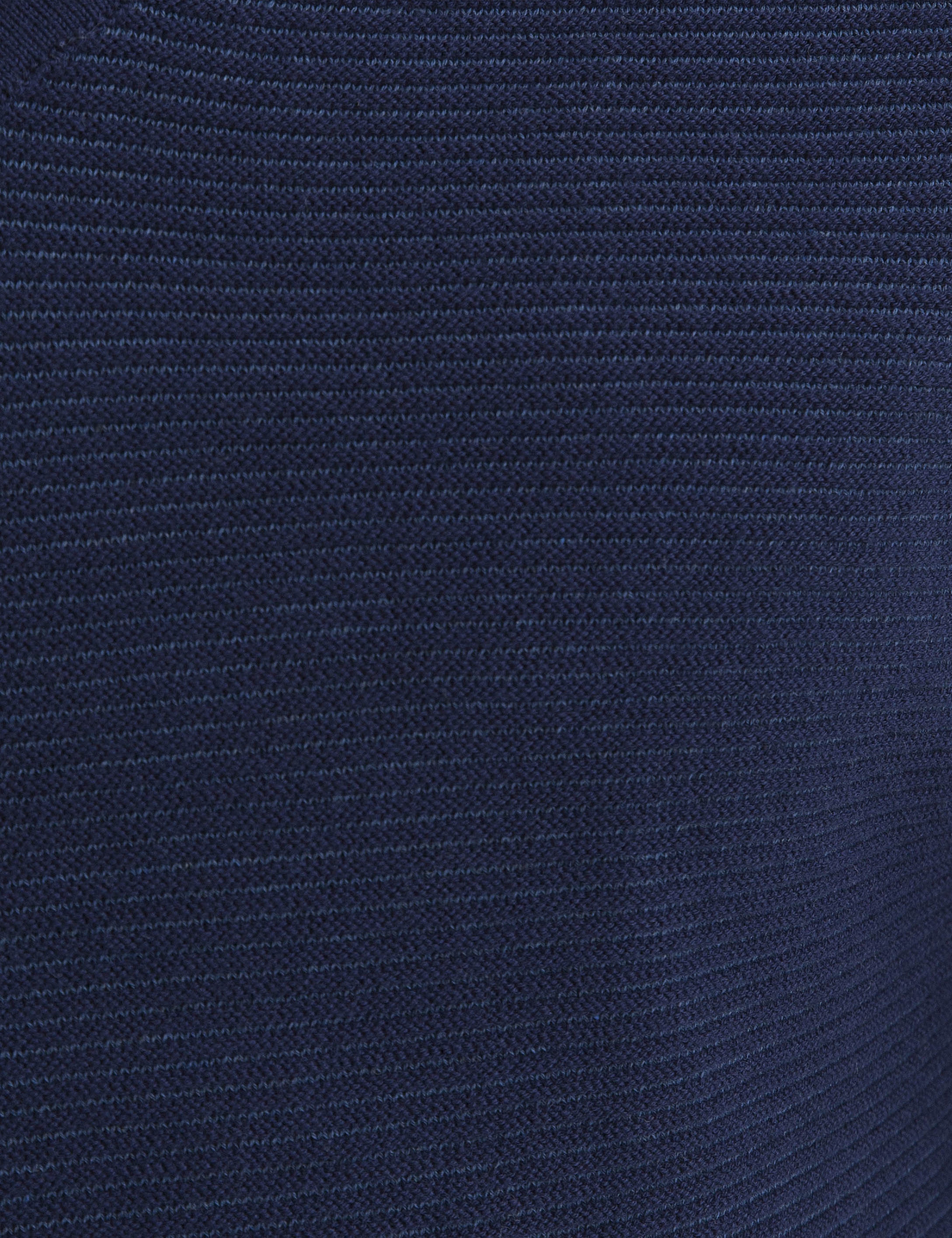 Lacivert Slim Fit Bisiklet Yaka Triko Kazak