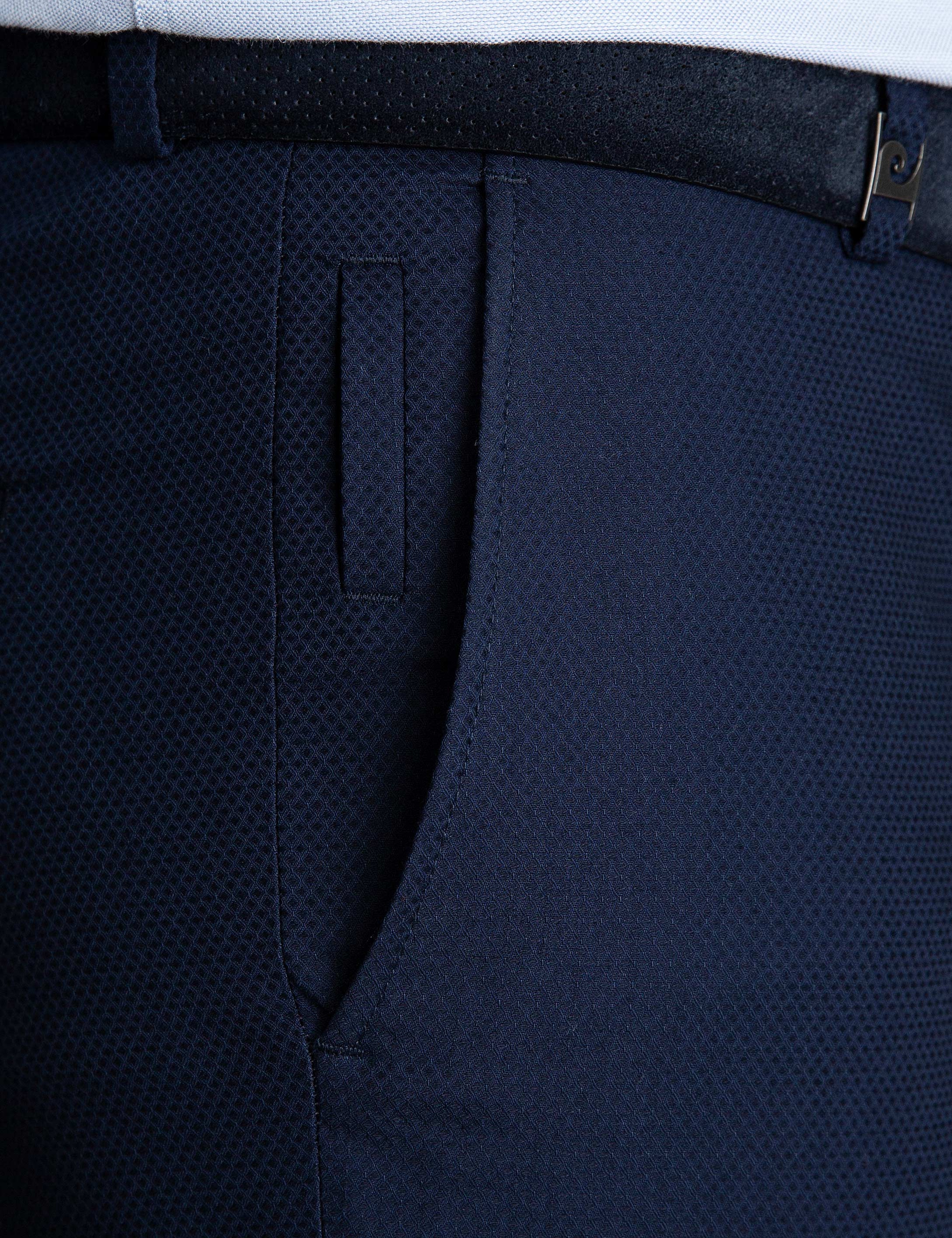 Lacivert Ex. Slim Fit Kumaş Pantolon - Image 5
