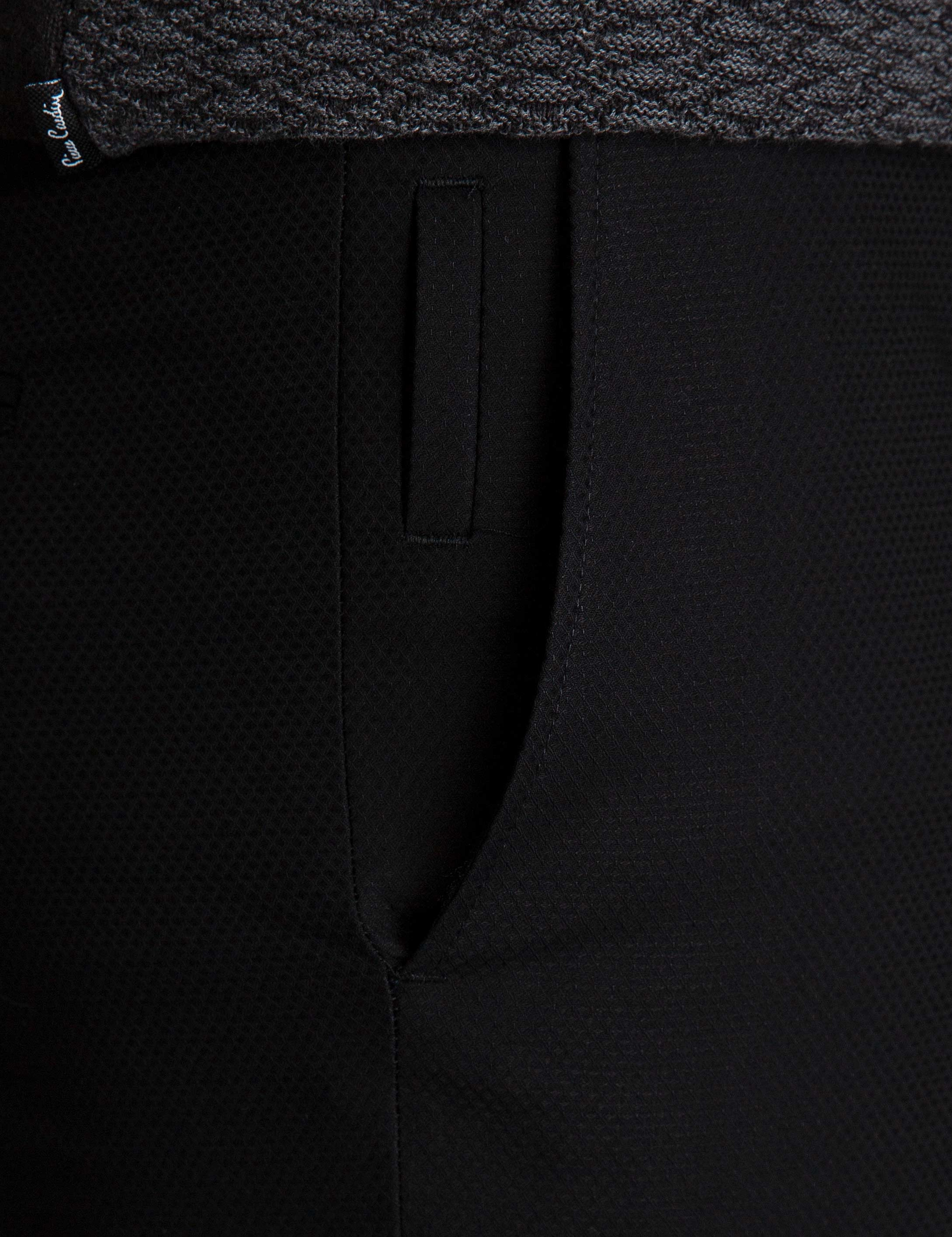 Siyah Ekstra Slim Fit Pantolon - Image 5
