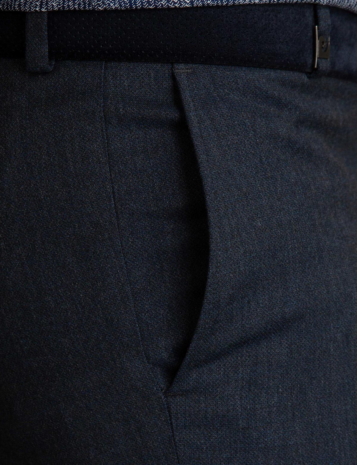 Lacivert Ex. Slim Fit Kumaş Pantolon - 50194585024