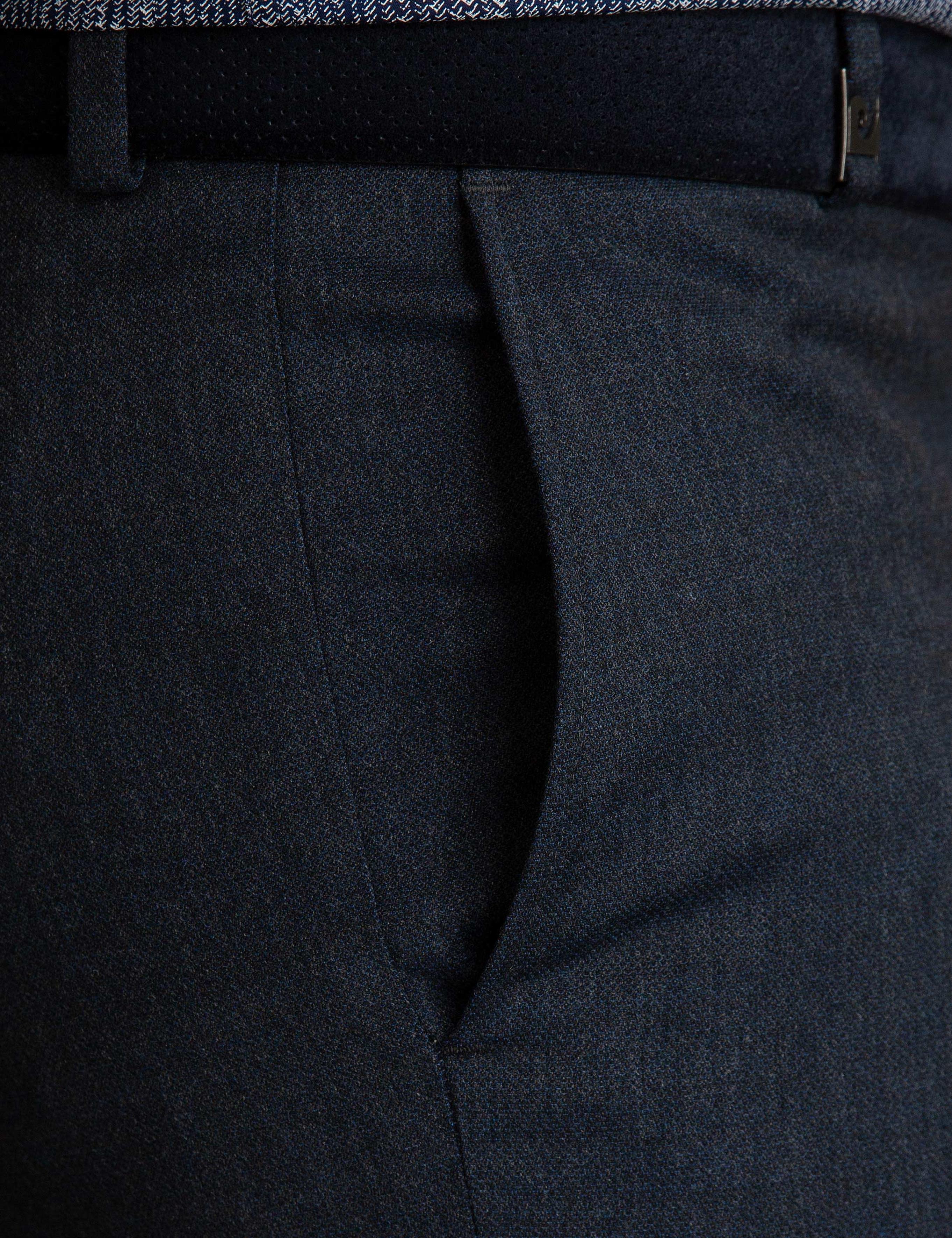 Lacivert Ex. Slim Fit Kumaş Pantolon