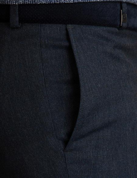 Lacivert Ex. Slim Fit Kumaş Pantolon - 50194585024