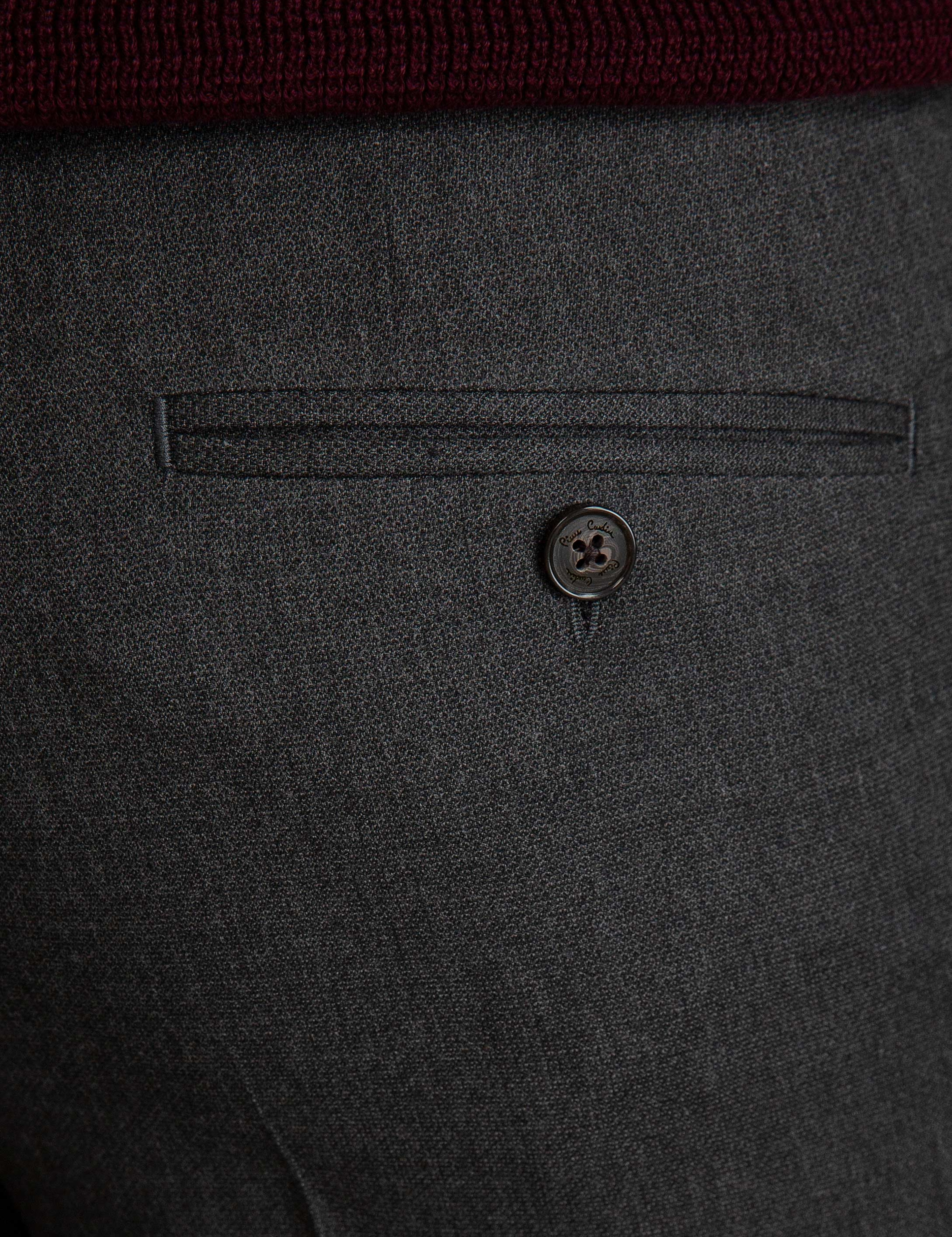 Kahverengi Ekstra Slim Fit Pantolon - Image 5