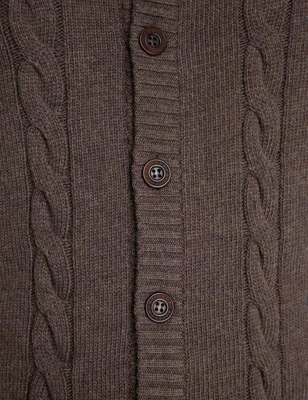 Vizon Slim Fit Triko Hırka - 50194748018