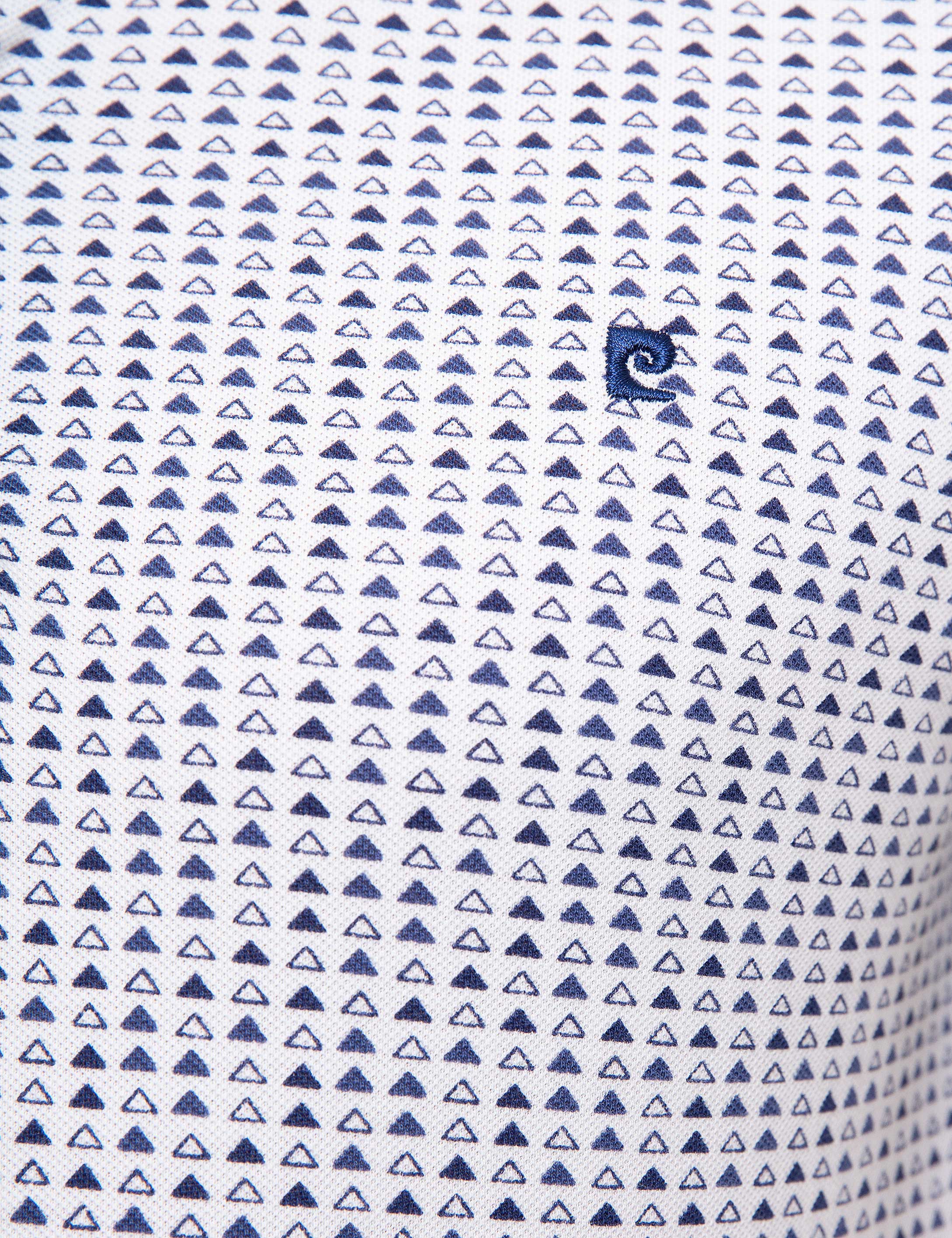 Lacivert Slim Fit Polo Yaka T-Shirt - Image 5