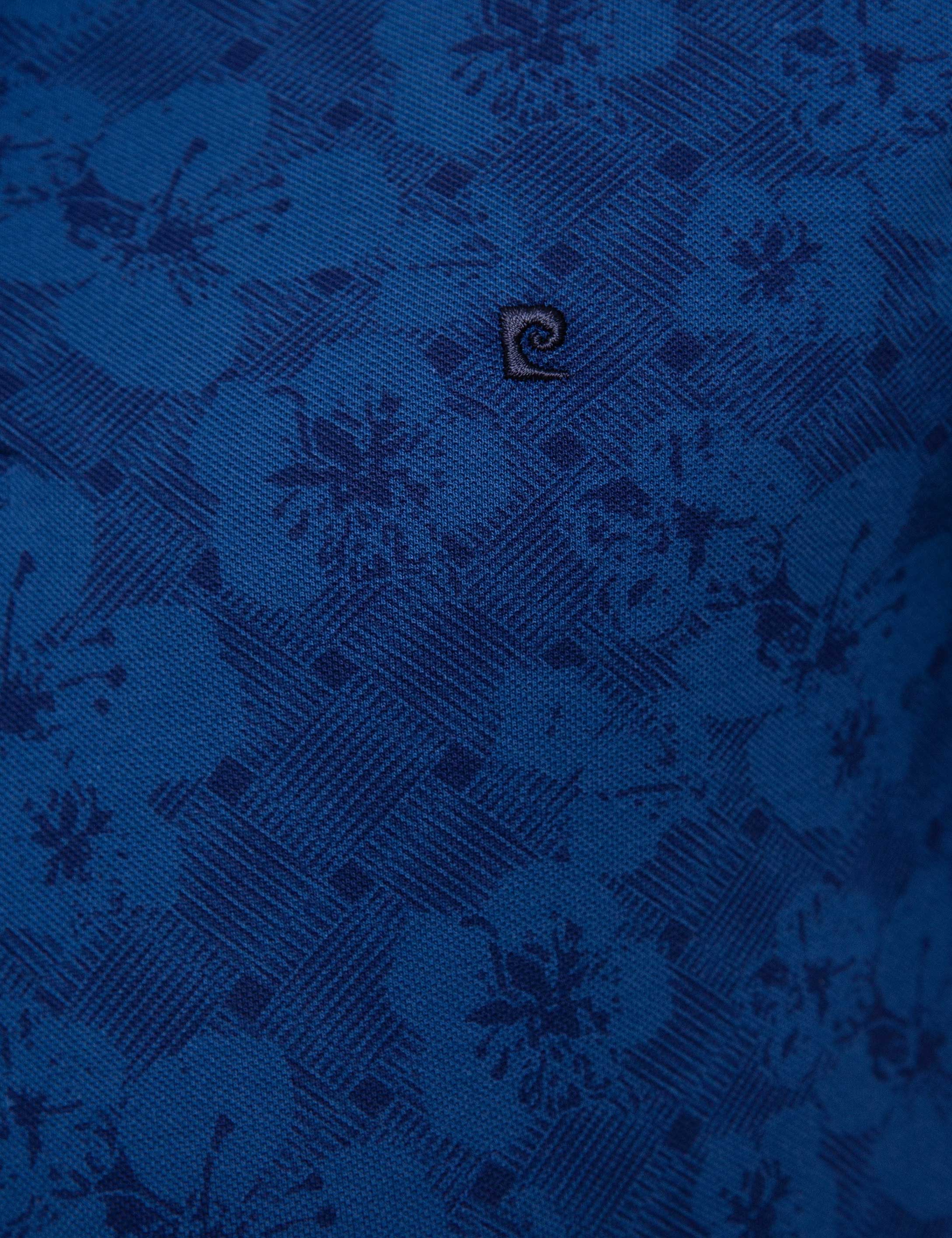 Lacivert Slim Fit Polo Yaka T-Shirt