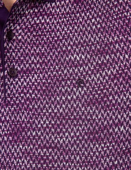 Mor Slim Fit Tişört - 50201964010