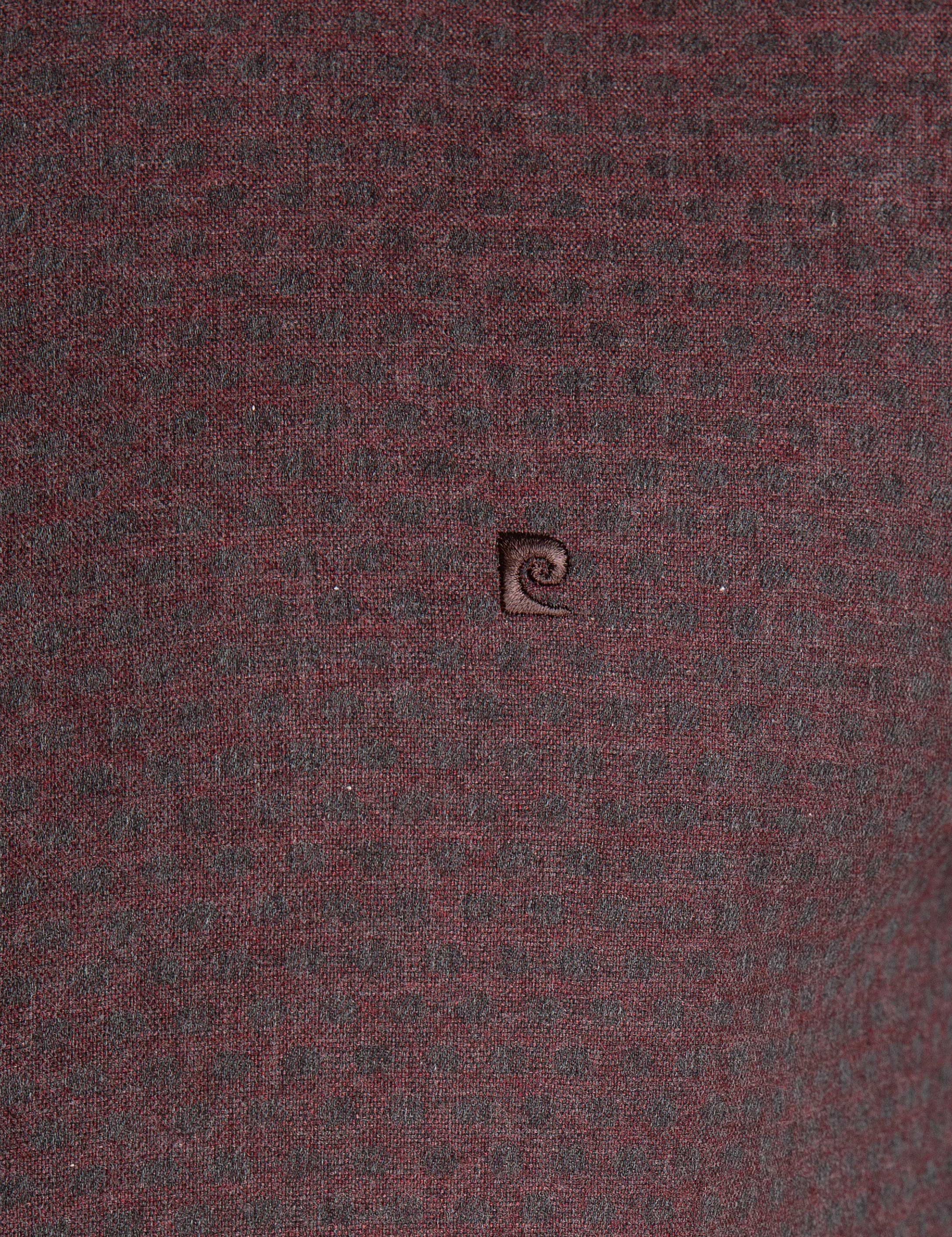 Bordo Slim Fit Gömlek - Image 5