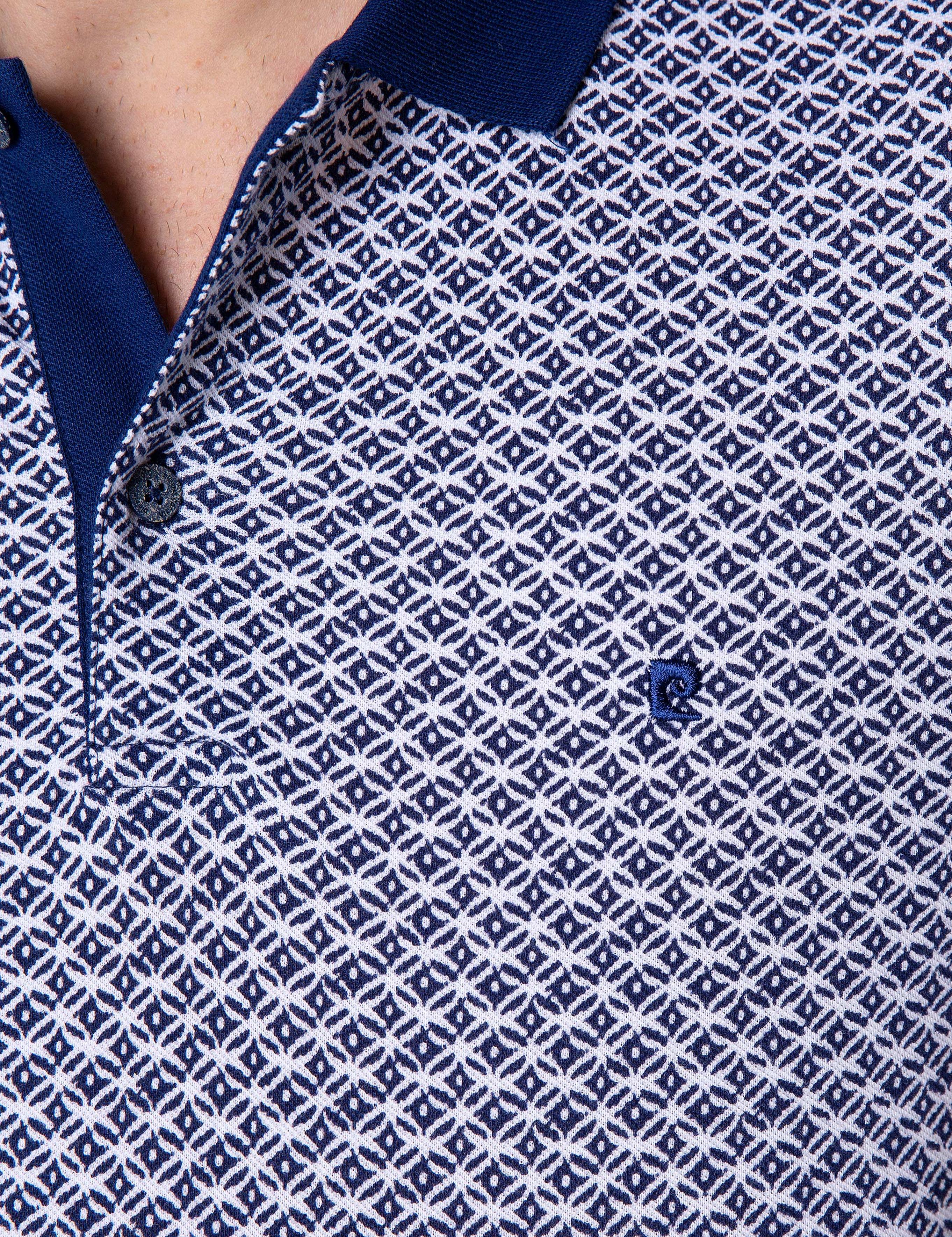 Lacivert Slim Fit Polo Yaka T-Shirt