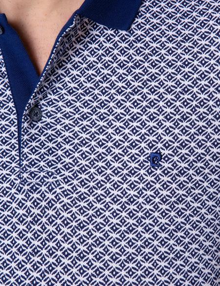 Lacivert Slim Fit Polo Yaka T-Shirt - 50202482017