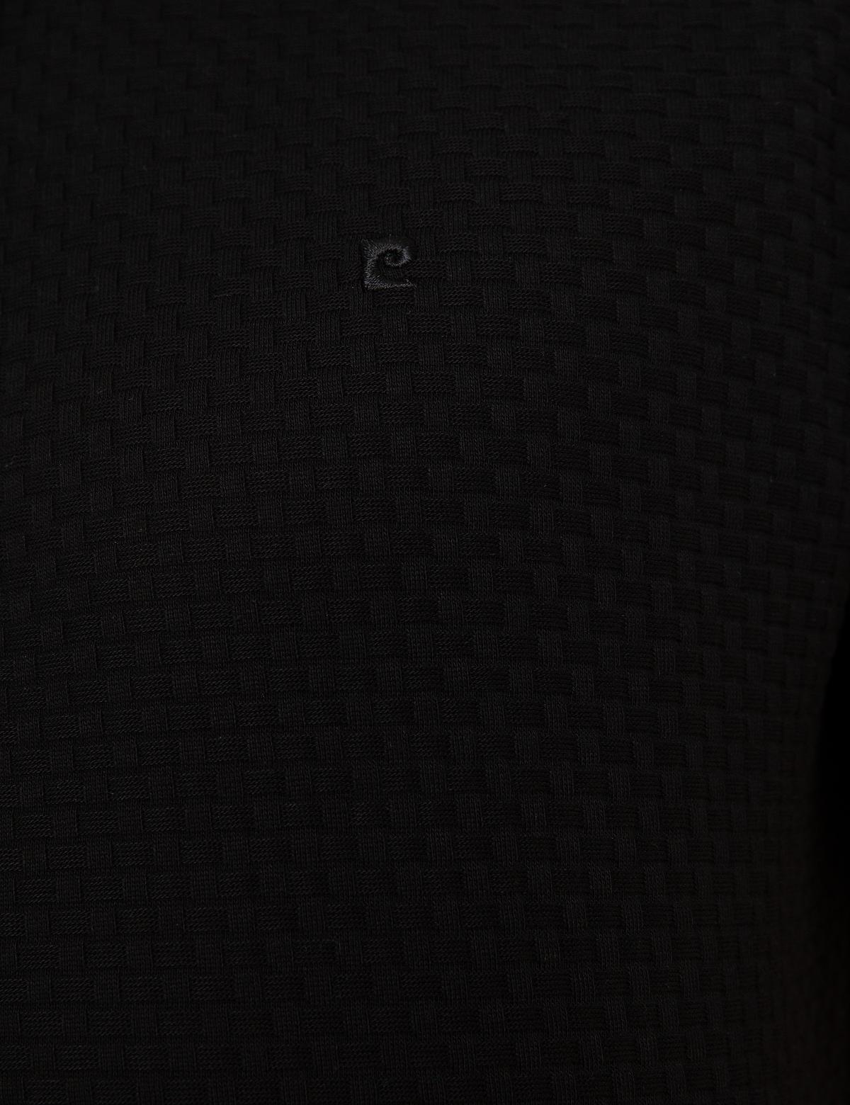 Siyah Slim Fit Polo Yaka T-Shirt - 50202654021