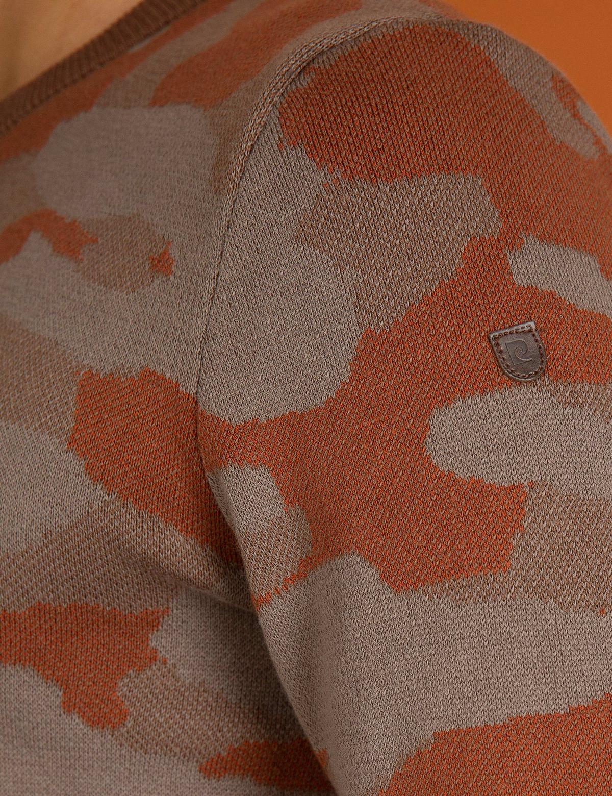 Turuncu Triko Kazak - 50193389045