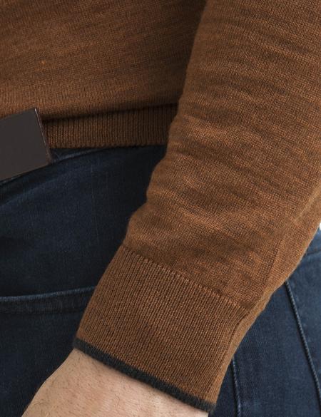 Kırmızı Triko Kazak - 50193443065