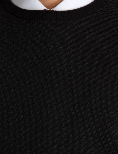 Siyah Triko Kazak - 50194118036