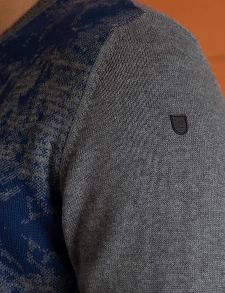 Gri Triko Kazak - 50193409055