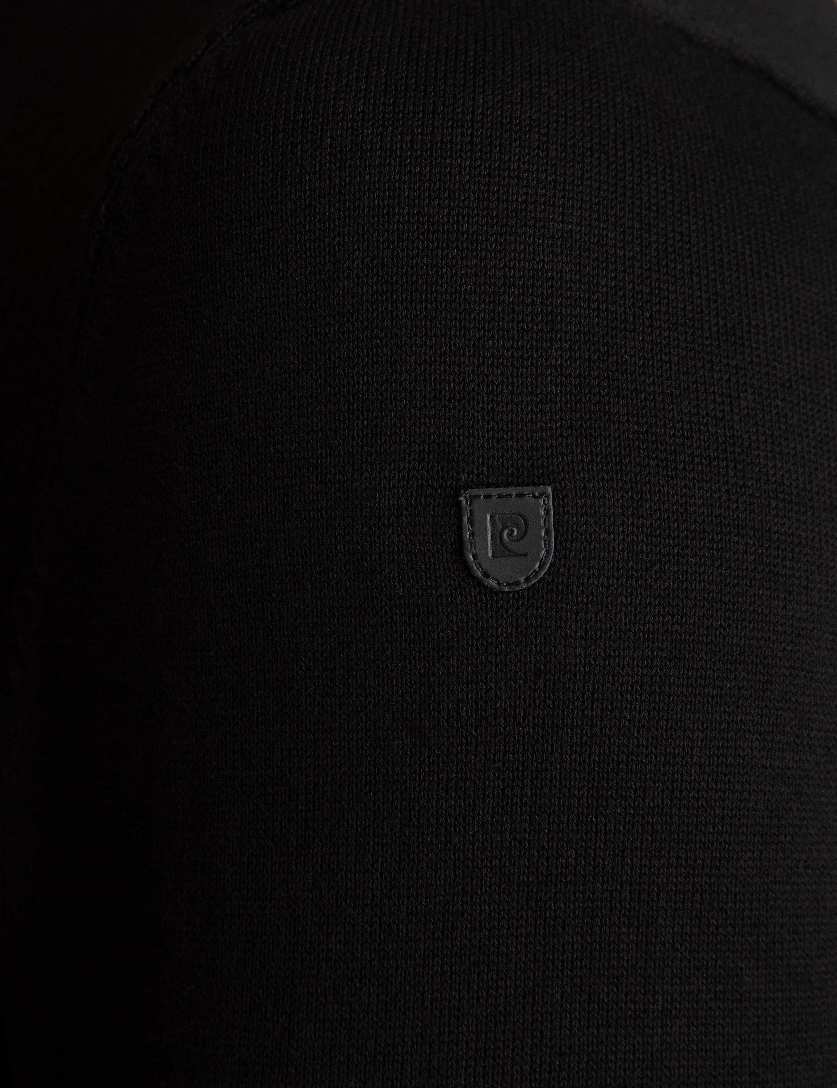 Siyah Slim Fit Triko Kazak