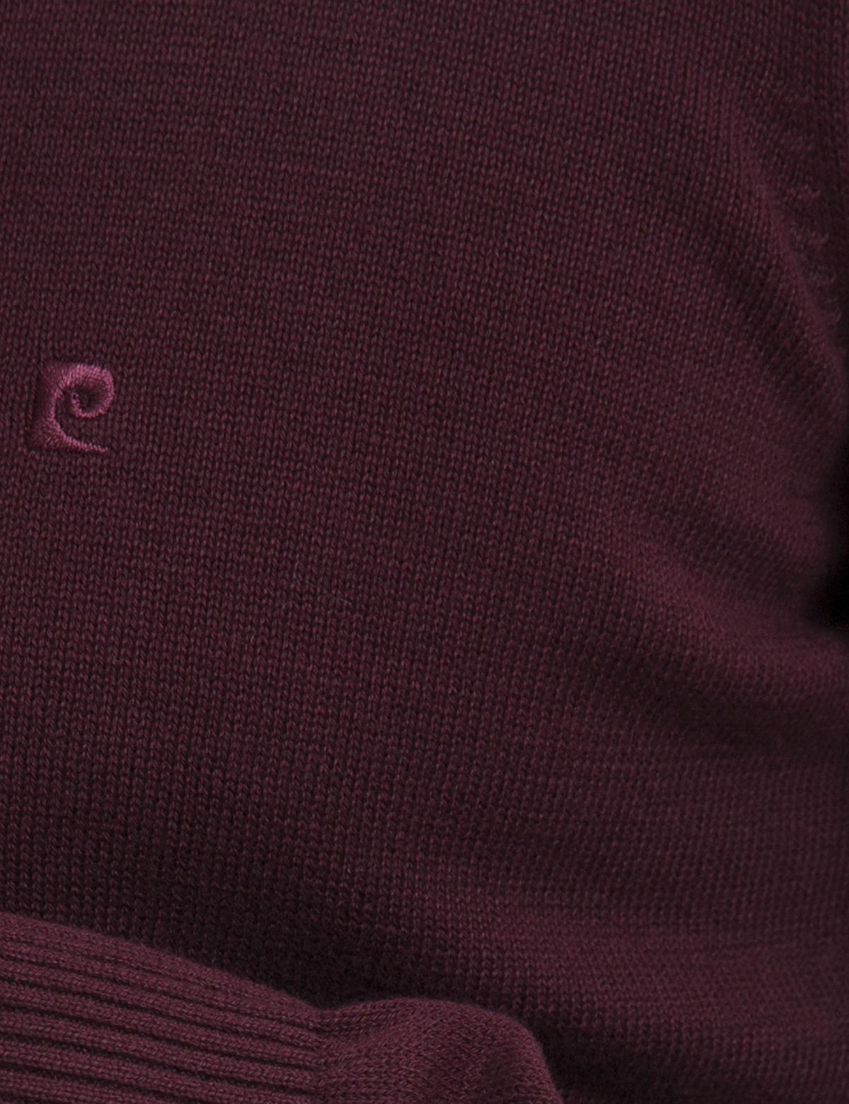 Bordo Slim Fit Basic Kazak - 50194205053