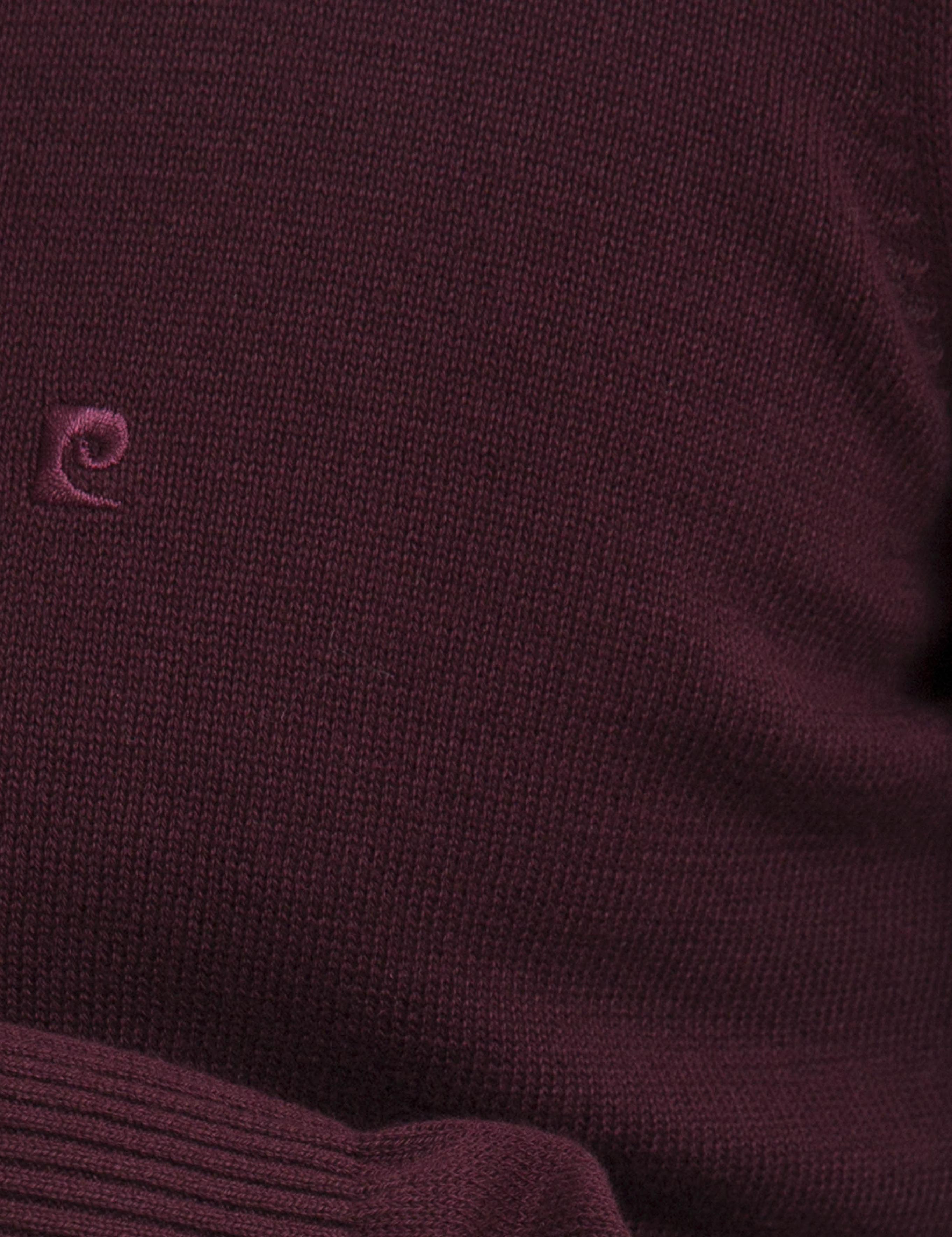 Bordo Slim Fit Basic Kazak